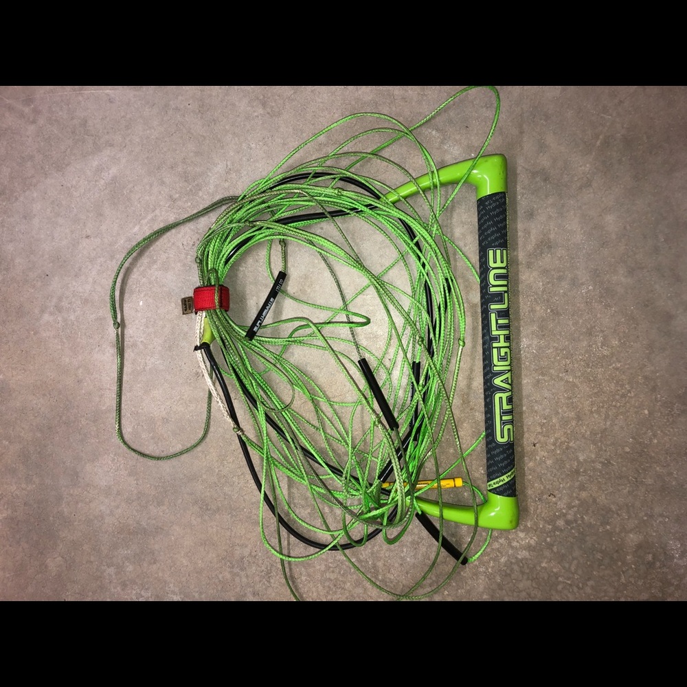 Wake boarding/kneeboarding rope